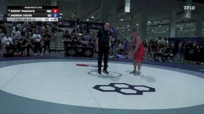 77 kg Cons. Rd Of 16 - Jeremy Paradice, PWC RTC vs Andrew Cross, California