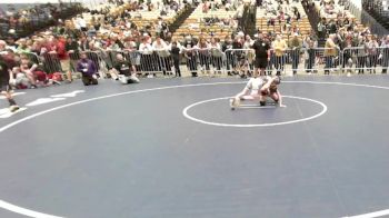 75 lbs Champ. Round 2 - Colton Morela, Purple Eagles Wrestling vs Benedetto Annoscia, Deep Roots Wrestling Club