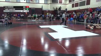 120 lbs Round 3 - Abby Kueffer, Hinton-SBL vs Ali Robbins, Mason City