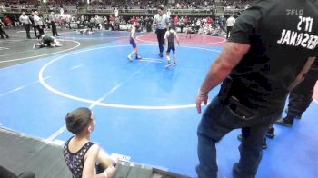 58 lbs Consi Of 4 - Liam Valdez, Stout Wr Acd vs Ivan Palma-Vigil, Duran Elite