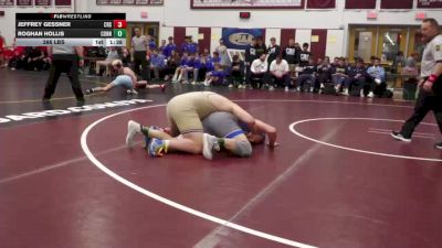 285 lbs Qtr-finals - Jeffrey Gessner, Council Rock South vs Roghan Hollis, Connellsville Area