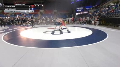 120 lbs Cons. Rd Of 32 - Colin Bosak, IL vs Max Millage, IA