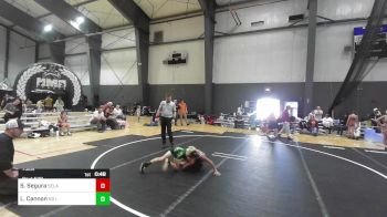 73 lbs Consolation - Santana Segura, SelahFlo Vikings vs Logan Cannon, No Limits Wrestling Club