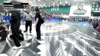 113 lbs Champ. Round 2 - Sadat Wilson, Canyon Springs vs Ryan Korhely, Hemet