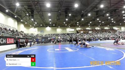 170 lbs Quarterfinal - Will Harmon, JWC vs Gavin Sandoval, COWA