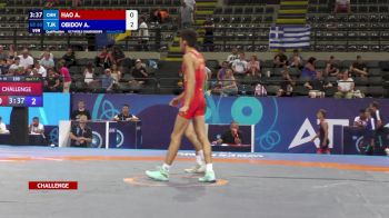 60 kg Qualif. - Aoyu Hao, China vs Amirjon Obidov, Tajikistan