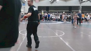 73 lbs Rr Rnd 6 - Michael Van Peenen, Taylor Hammers - MSC vs Joseph Manfredi, American MMAW - MSC