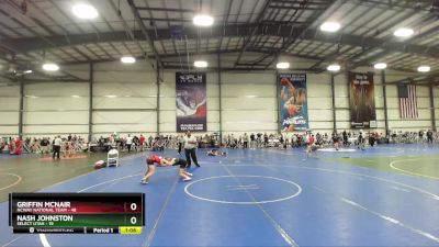 100 lbs Rd# 6- 9:00am Saturday Final Pool - Nash Johnston, SELECT Utah vs Griffin McNair, NCWAY National Team