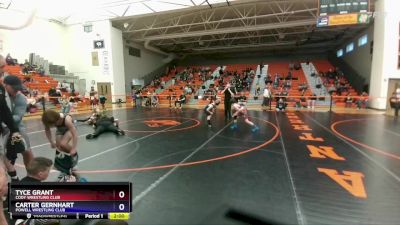 77-84 lbs Round 1 - Tyce Grant, Cody Wrestling Club vs Carter Gernhart, Powell Wrestling Club