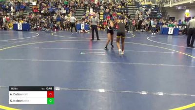 110 lbs Consy 4 - Amelia Cobbs, North Allegheny vs Khalissa Nelson, Charles Town