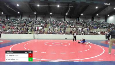 150 lbs Quarterfinal - Carter Prehar, Roundtree Wrestling Academy vs Ryder Renteria, Jefferson Wrestling Club