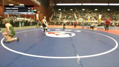 170 lbs Champ. Round 1 - Mesa Landers, Pinedale vs Ashten Hubbs, Cody