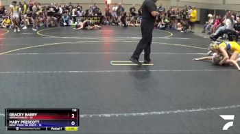 118 lbs Round 2 (4 Team) - Gracey Barry, Untouchables vs Mary Prescott, Beast Mode WA Green