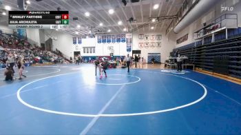 120 lbs Champ. Round 2 - Julia Archuleta, Cheyenne East vs Brinley Farthing, Central