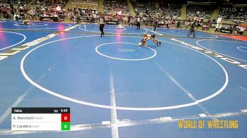 76 lbs Round Of 32 - Alex Marchetti, Mat Assassins vs Parker Landers, Carroll Wrestling Club