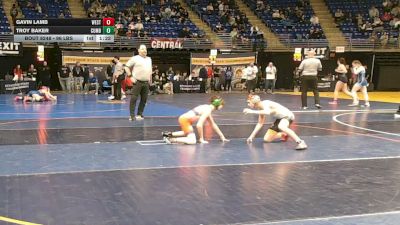 96 lbs Consy 6 - Gavin Lamb, West Allegheny vs Troy Baker, Cumberland Valley