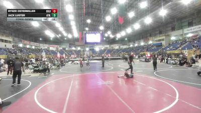 62 lbs Consolation - Ryker Ostermiller, Colorado Hammers vs Jack Luster, Athlos Wrestling