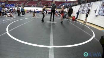 76 lbs Final - Clay Bach, Weatherford Youth Wrestling vs Nathan Cruz, Scrap Yard Training