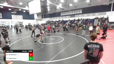 132 lbs Cons. Round 4 - Dylan Anderson, Live Training Wrestling vs Knox Espinoza, Surfside X