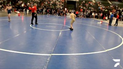 78 lbs 1st Place Match - Quentin Jackson, SlyFox Wrestling Academy vs Kollin Roggasch, Sidney Wrestling Club