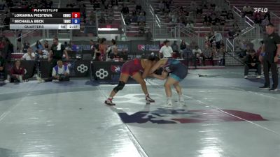 59 lbs Quarters - Lorianna Piestewa, Colorado Mesa Wrestling Club vs Michaela Beck, Titan Mercury Wrestling Club (TMWC)