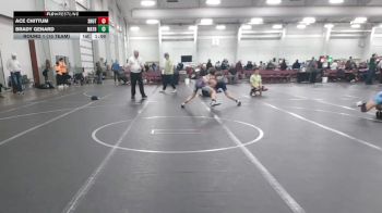 106 lbs Round 1 (10 Team) - Ace Chittum, Team Shutt vs Brady Genard, Mat Assassins Black