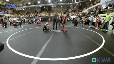 100 lbs Semifinal - Xander Haught, Plainview Youth Wrestling Club vs Blaine Derryberry, Team Nomad