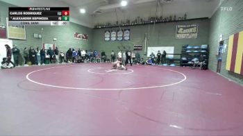 113 lbs Cons. Semi - Alexander Espinoza, Palm Desert vs Carlos Rodriguez, Elsinore