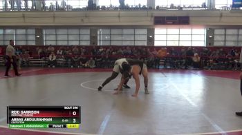 285 lbs Semifinal - Reid Garrison, Merchant Marine vs Abbas Abdulrahman, Castleton