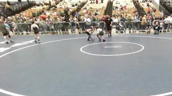 58 lbs Quarterfinal - Mitchell Bach, Club Not Listed vs Jensen Dixon, Whitney Point Wrestling