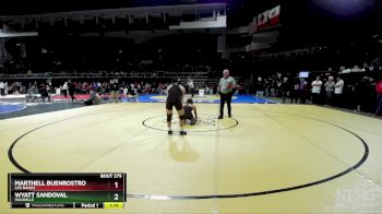 126 lbs Champ. Round 2 - Wyatt Sandoval, Vacaville vs Marthell Buenrostro, Los Banos