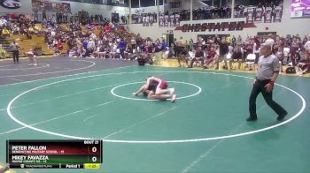 126 lbs 2nd Wrestleback (16 Team) - Mikey Favazza, Wayne County HS vs Peter Fallon, Benedictine Military School