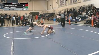 120 lbs 3rd Place - Angel Stimson, East Lyme/Norwich Tech vs Marcus Mizzone, Amity