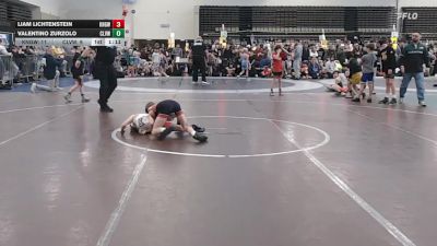 65 lbs Rr Rnd 1 - Liam Lichtenstein, Kingsway - ESC vs Valentino Zurzolo, Clearview - ESC