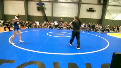 105 lbs Champ. Rd Of 16 - Elise Albeso, Team Aggression vs Lola Colo, Idaho