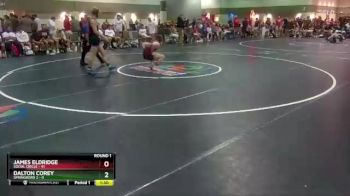 152 lbs Round 1 (6 Team) - James Eldridge, Social Circle vs Dalton Corey, Springboro 2