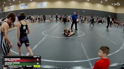 60 lbs Round 3 (10 Team) - Nathan Hodge, Reaper WC vs Beau McKeown, Mat Assassins