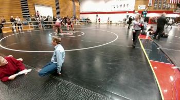 171-181 lbs 1st Place Match - Braylee Velarde, Fort Washakie Middle School vs Emilia Ginest, Powell Middle School