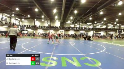 190 lbs Rr Rnd 1 - Jack Ciccione, Garden City vs Braydon Dunican, Shenendehowa