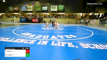 115 lbs Quarterfinal - Carla West, Team Mongoose vs Breaunnah Robles, SOT Academy