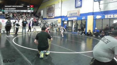 67 lbs Rr Rnd 1 - Zachary Montgomery, Berryhill Wrestling Club vs Liam Garrett, Tulsa Blue T Panthers