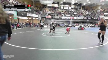 110 lbs Cons. Semi - Emily Smee, Hill City HS vs Ebony Hughes, Richmond-Central Heights HS