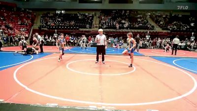 92 lbs Semifinal - Ian Sales, Catoosa Youth Wrestling vs Ryder Bagwill, Berryhill Wrestling Club