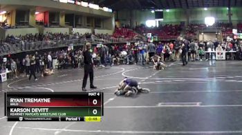 75 lbs Cons. Round 2 - Karson Devitt, Kearney MatCats Wrestling Club vs Ryan Tremayne, BRLD