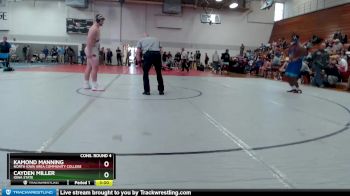 285 lbs Cons. Round 4 - Kamond Manning, North Iowa Area Community College vs Cayden Miller, Iowa State