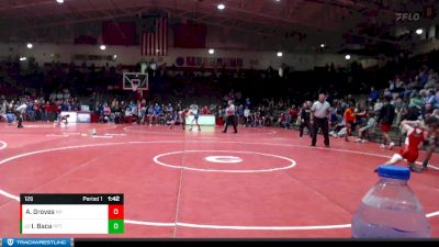 126 lbs Cons. Round 1 - Isaac Baca, Purdue Polytech vs Austin Groves, New Palestine