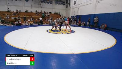 165 lbs Cons. Round 3 - Madden Poderick, SoCal Grappling vs Lucas Valdez, SSF Gators