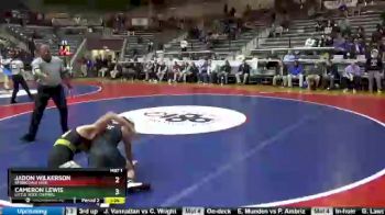 4A 138 lbs 3rd Place Match - Slayden Graham, Pottsville vs Ian Ellingston, Bauxite