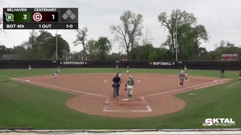 Replay: Belhaven University vs Centenary (LA) | Apr 1 @ 3 PM