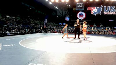 120 lbs Champ. Rd Of 32 - Nova Estrada, South Carolina vs Alexa Smith, California